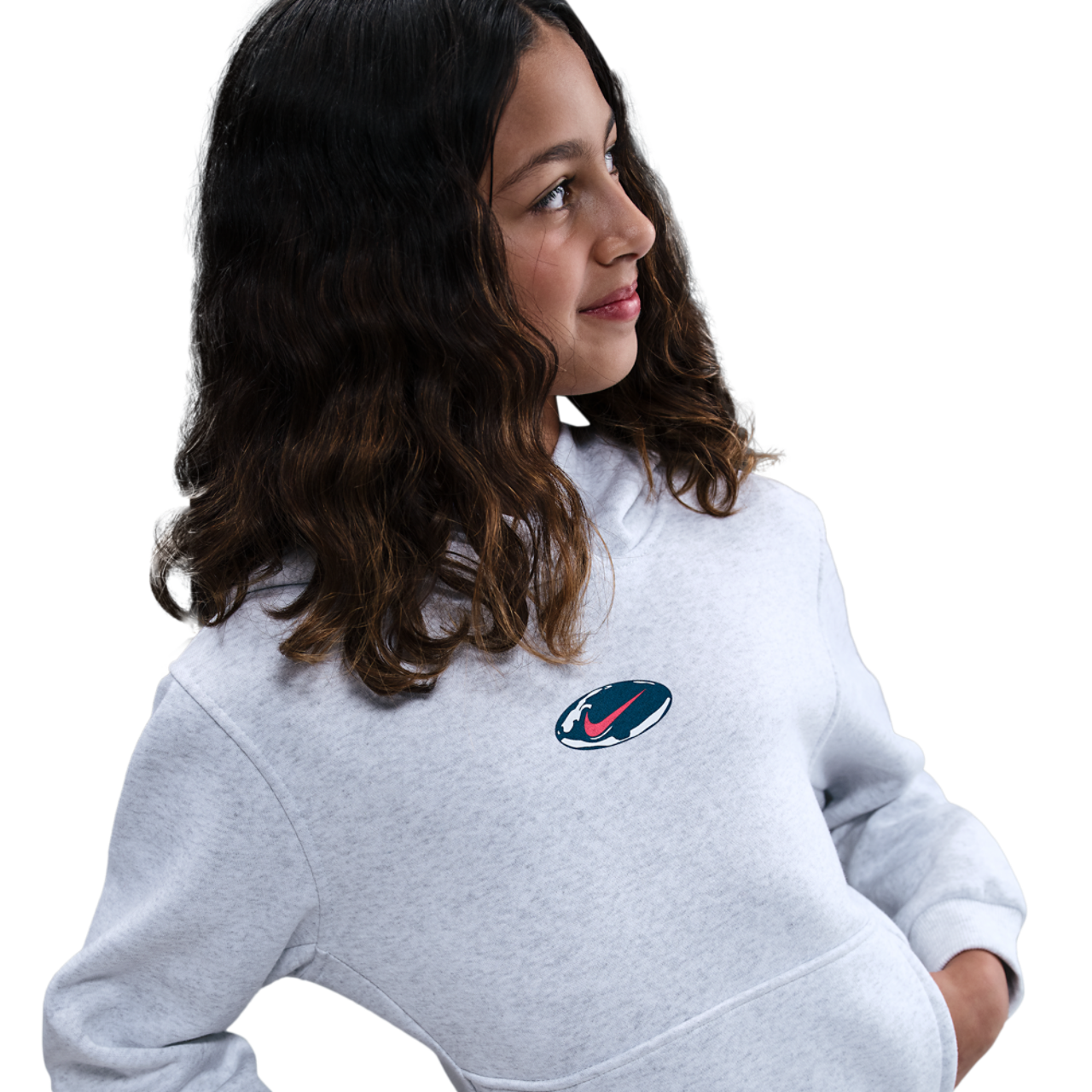 Nike Club Fleece Hoodie Image 1 of 5. Tap to open photo gallery.