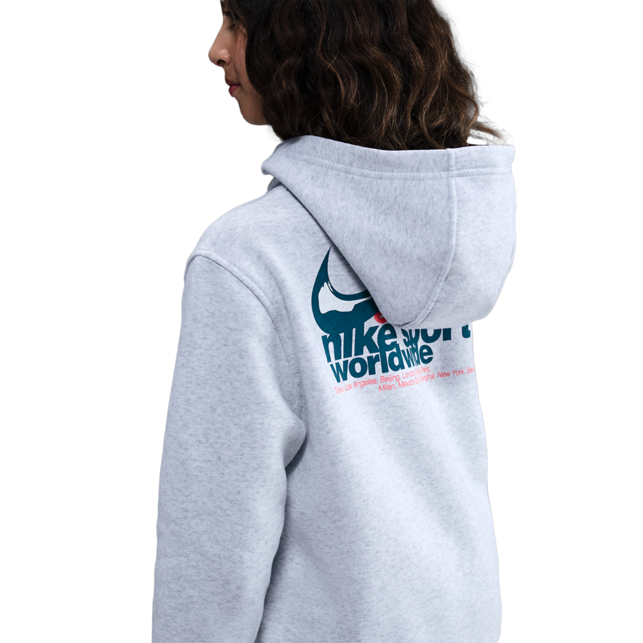 Nike Club Fleece Hoodie Image 2 of 5. Tap to open photo gallery.