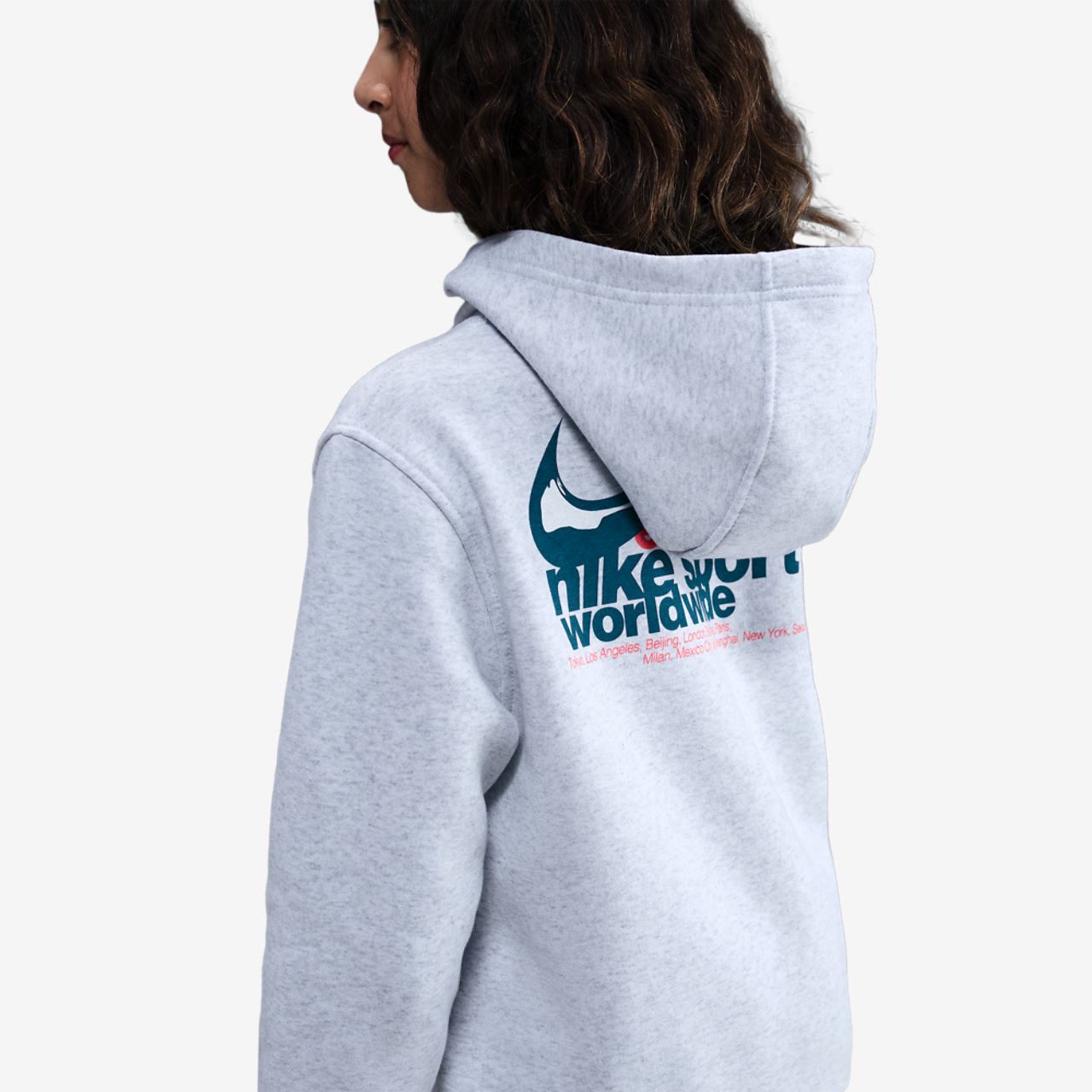 Nike Club Fleece Hoodie Image 2 of 5. Tap to open photo gallery.