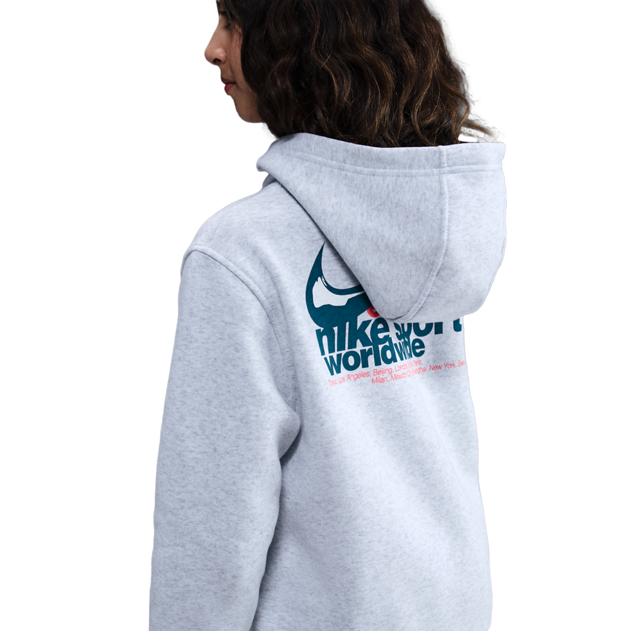 Nike Club Fleece Hoodie Image 2 of 5. Tap to open photo gallery.