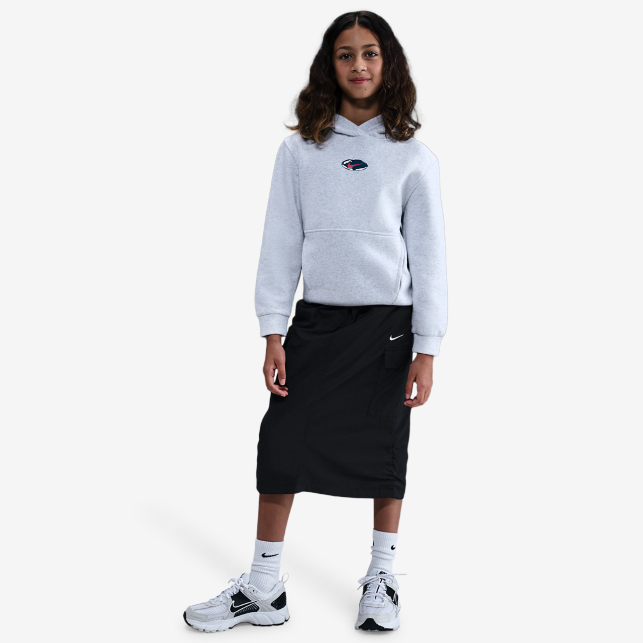 Nike Club Fleece Hoodie Image 3 of 5. Tap to open photo gallery.