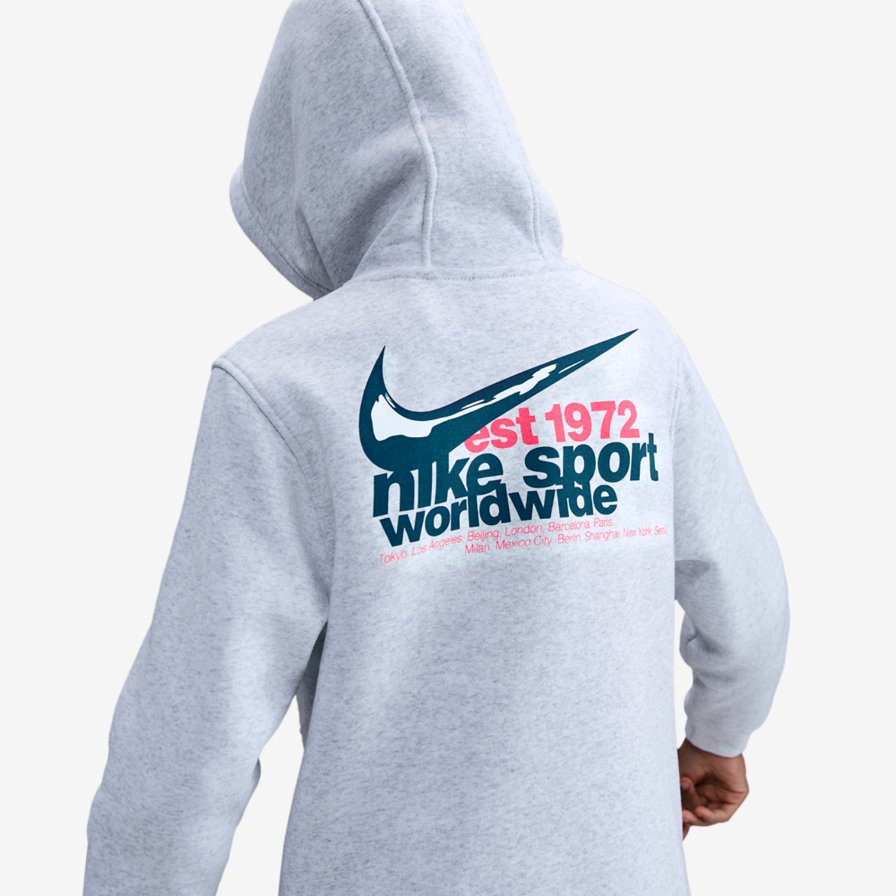 Nike Club Fleece Hoodie Image 5 of 5. Tap to open photo gallery.