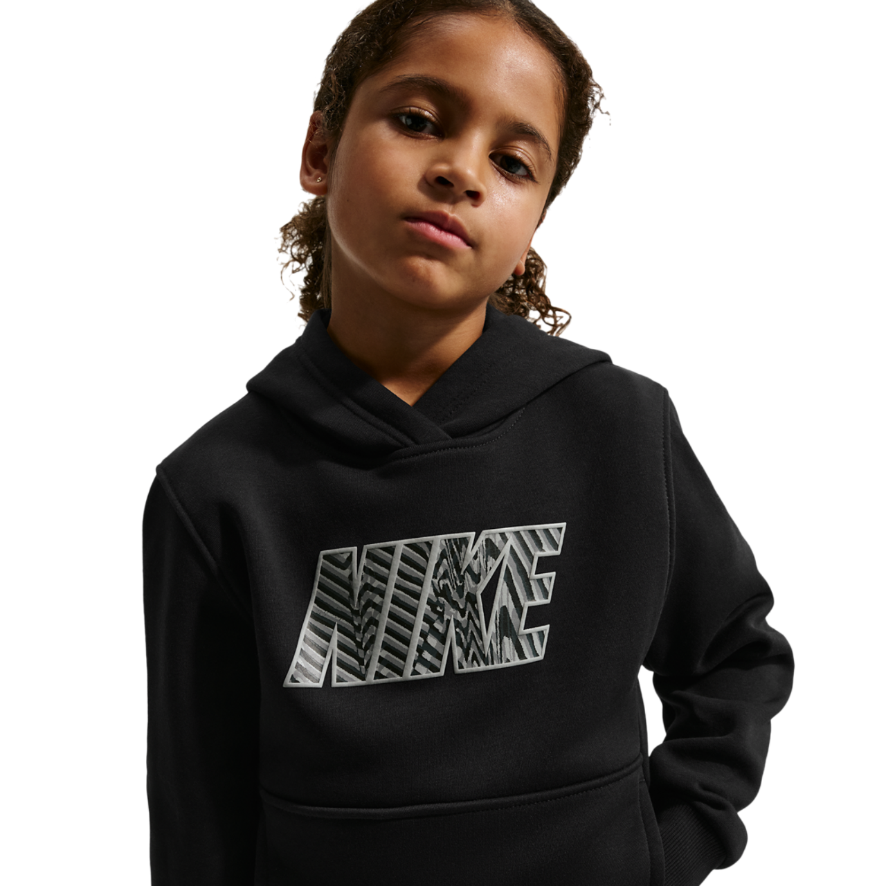 Nike NSW Club Fleece Bold Hoodie Image 1 of 3. Tap to open photo gallery.