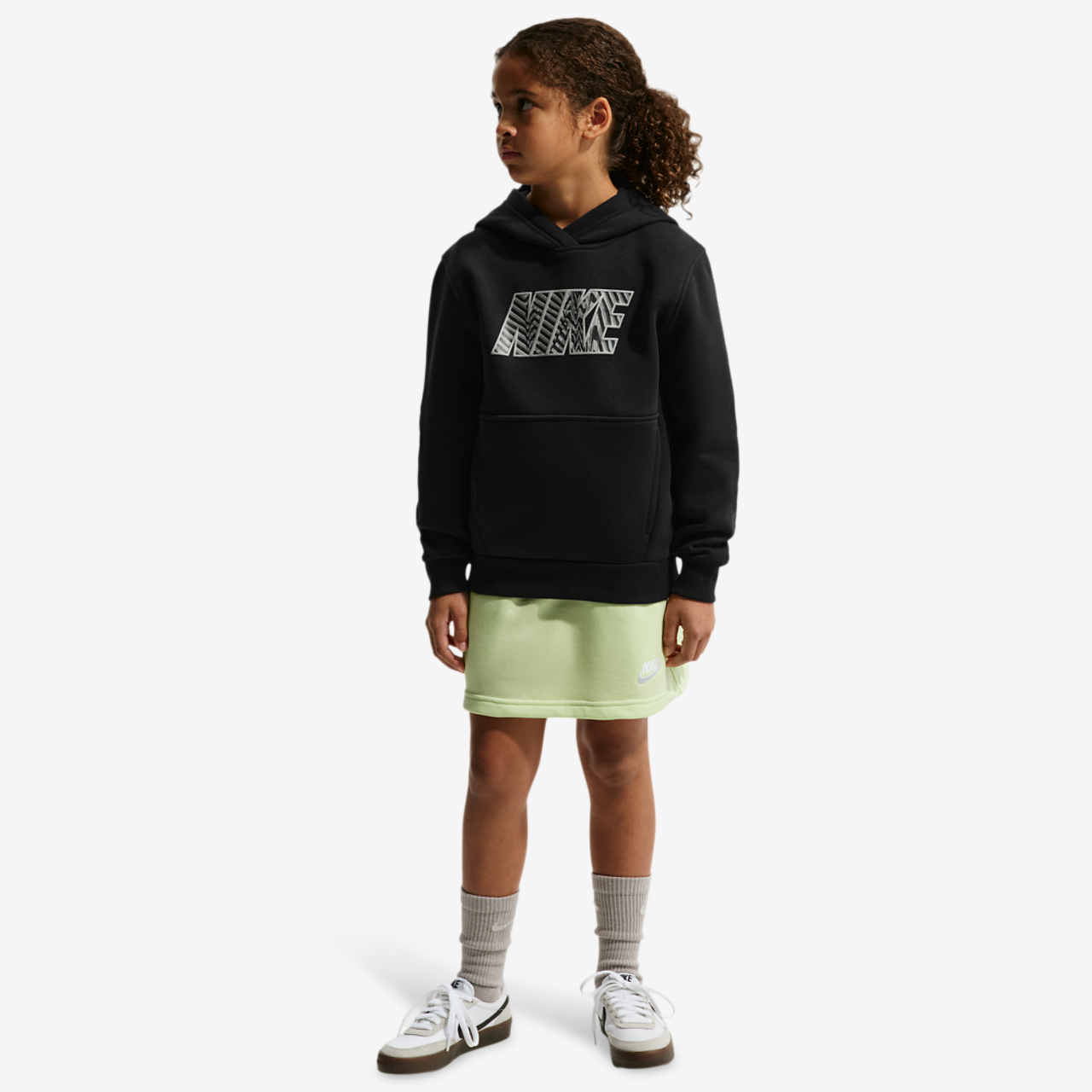 Nike NSW Club Fleece Bold Hoodie Image 3 of 3. Tap to open photo gallery.