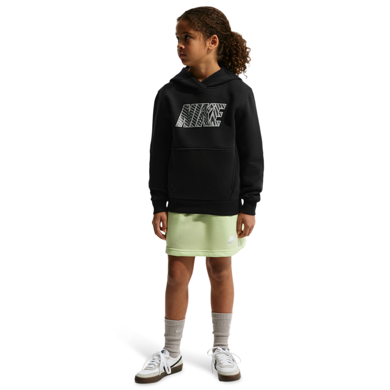 Nike NSW Club Fleece Bold Hoodie Image 3 of 3. Tap to open photo gallery.