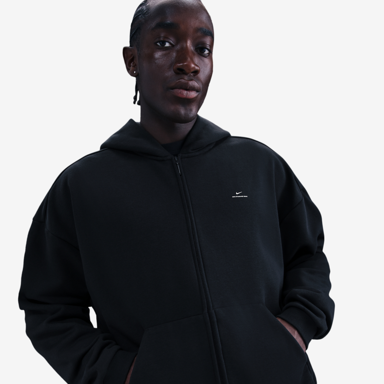 Nike TF SI Brush Hoodie Image 1 of 4. Tap to open photo gallery.