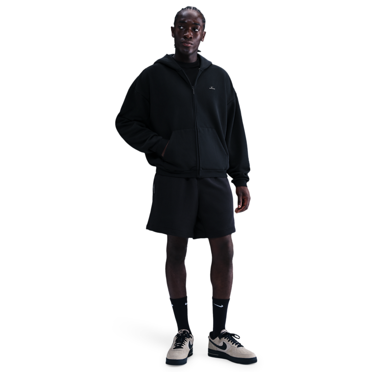 Nike TF SI Brush Hoodie Image 3 of 4. Tap to open photo gallery.