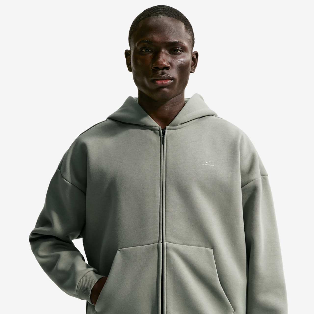 Nike TF SI Brush Hoodie Image 1 of 6. Tap to open photo gallery.