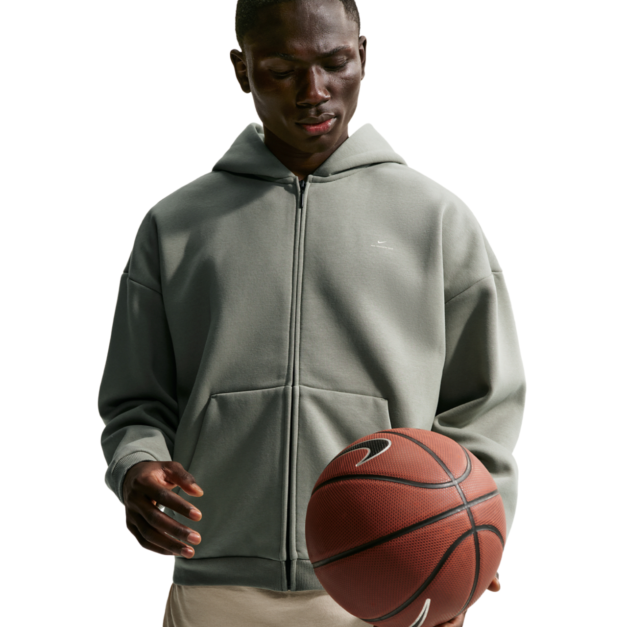 Nike TF SI Brush Hoodie Image 3 of 6. Tap to open photo gallery.