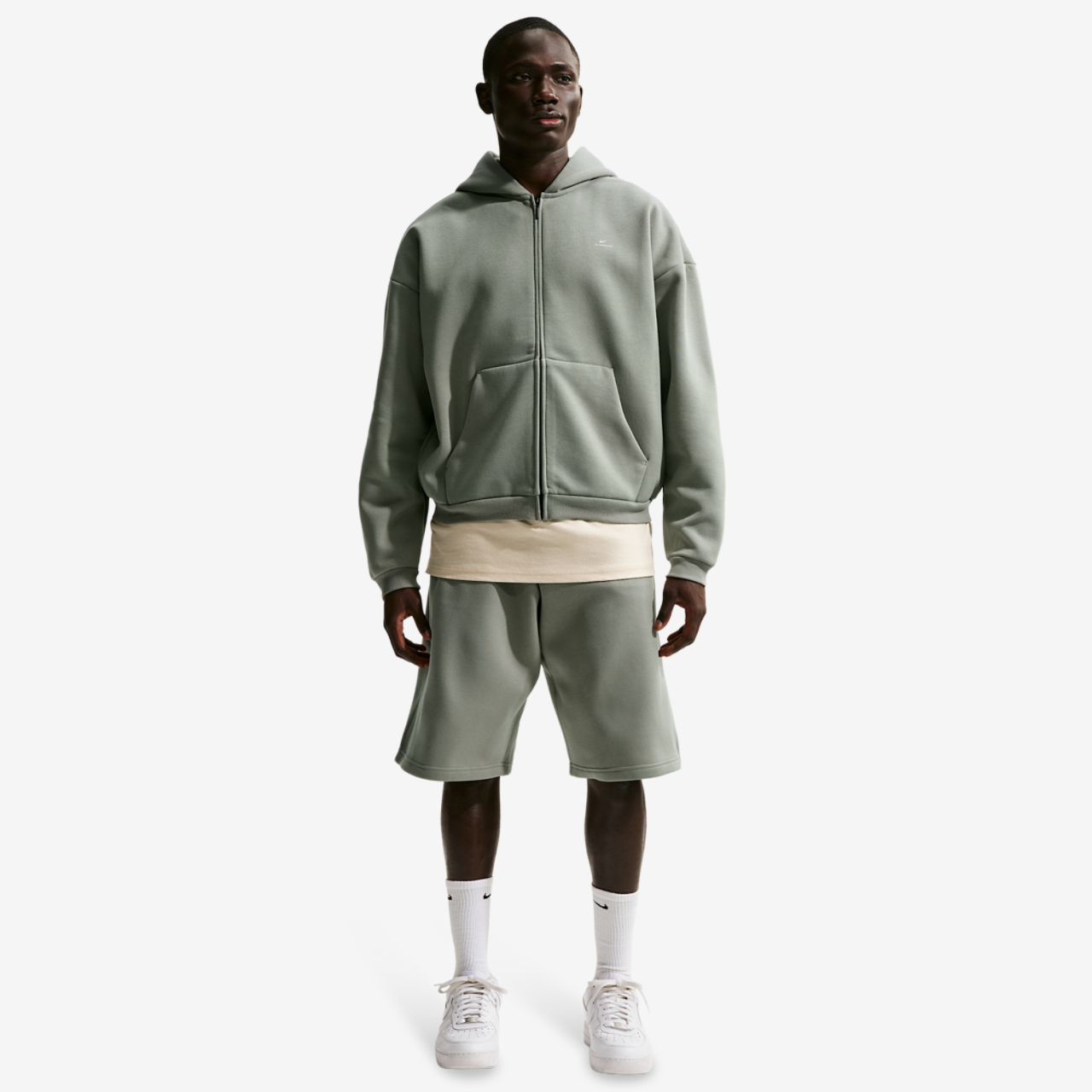 Nike TF SI Brush Hoodie Image 5 of 6. Tap to open photo gallery.