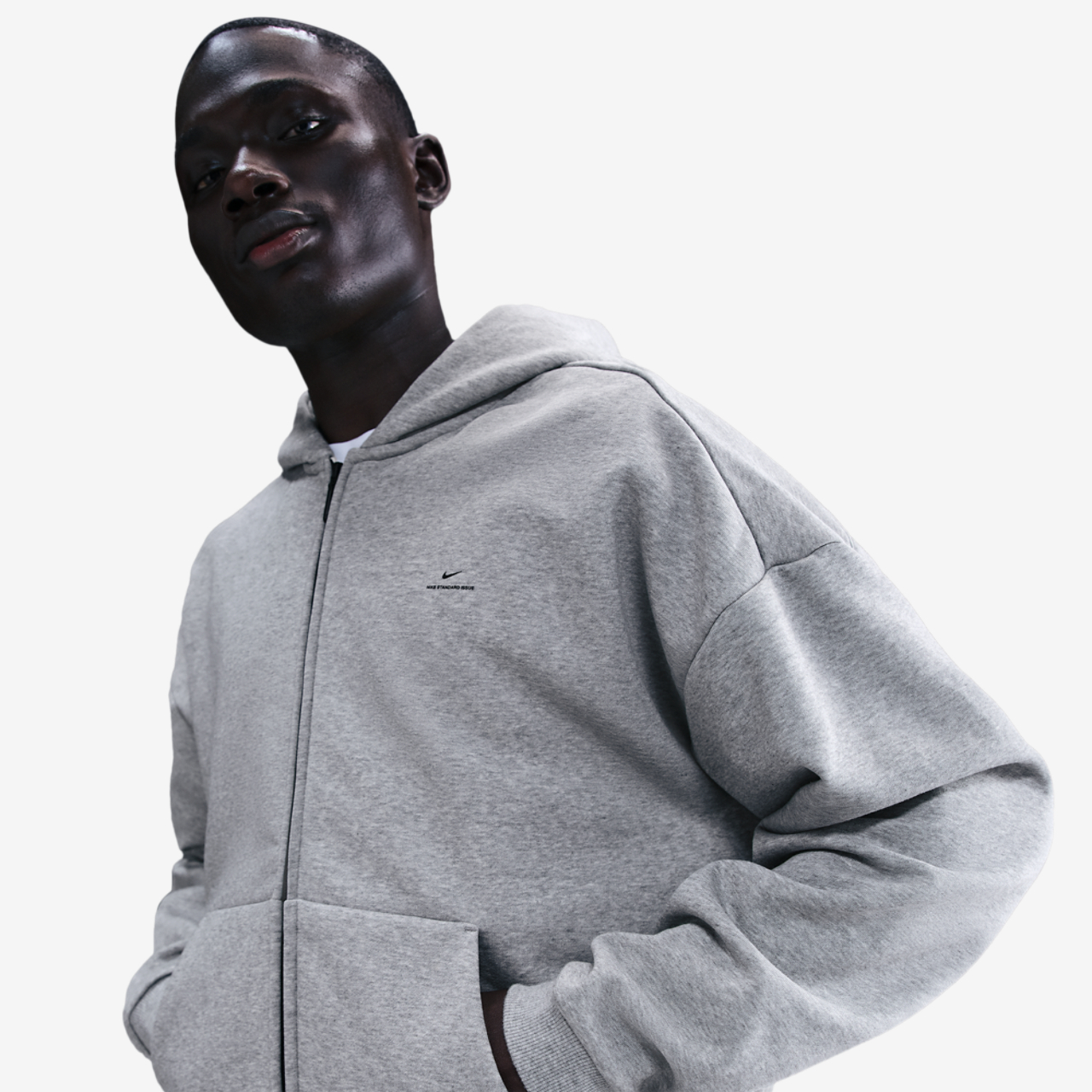 Nike TF SI Brush Hoodie Image 1 of 4. Tap to open photo gallery.