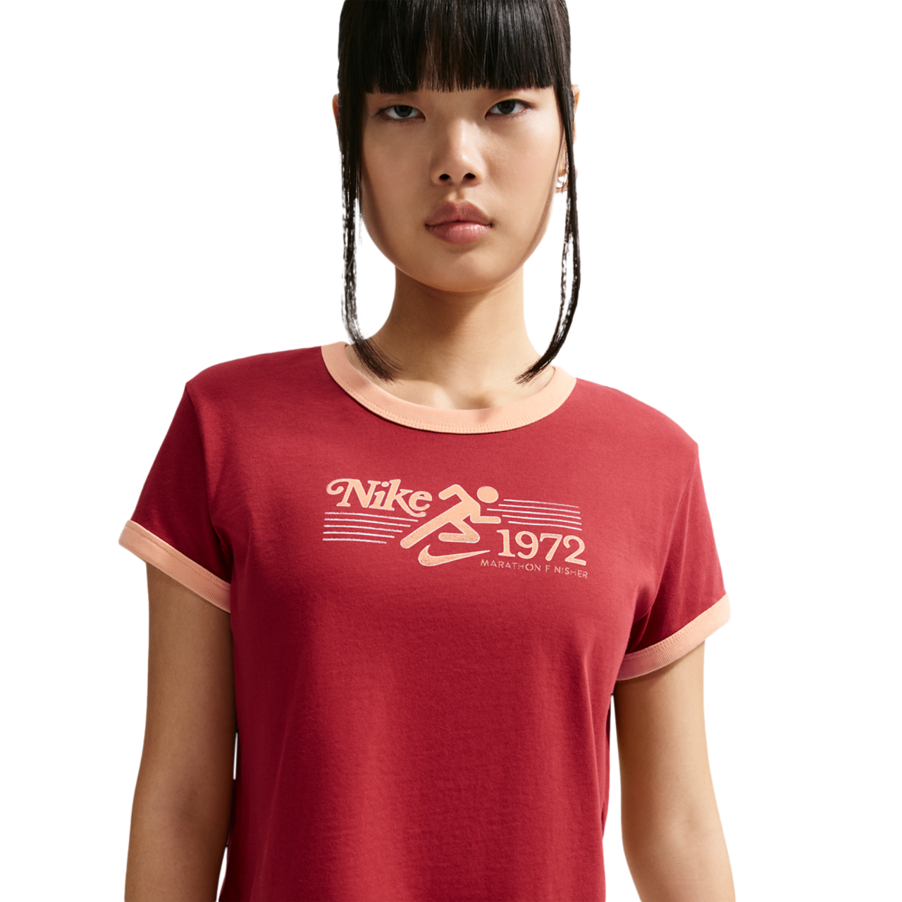 Nike NSW Ringer Tee CCB Image 1 of 4. Tap to open photo gallery.