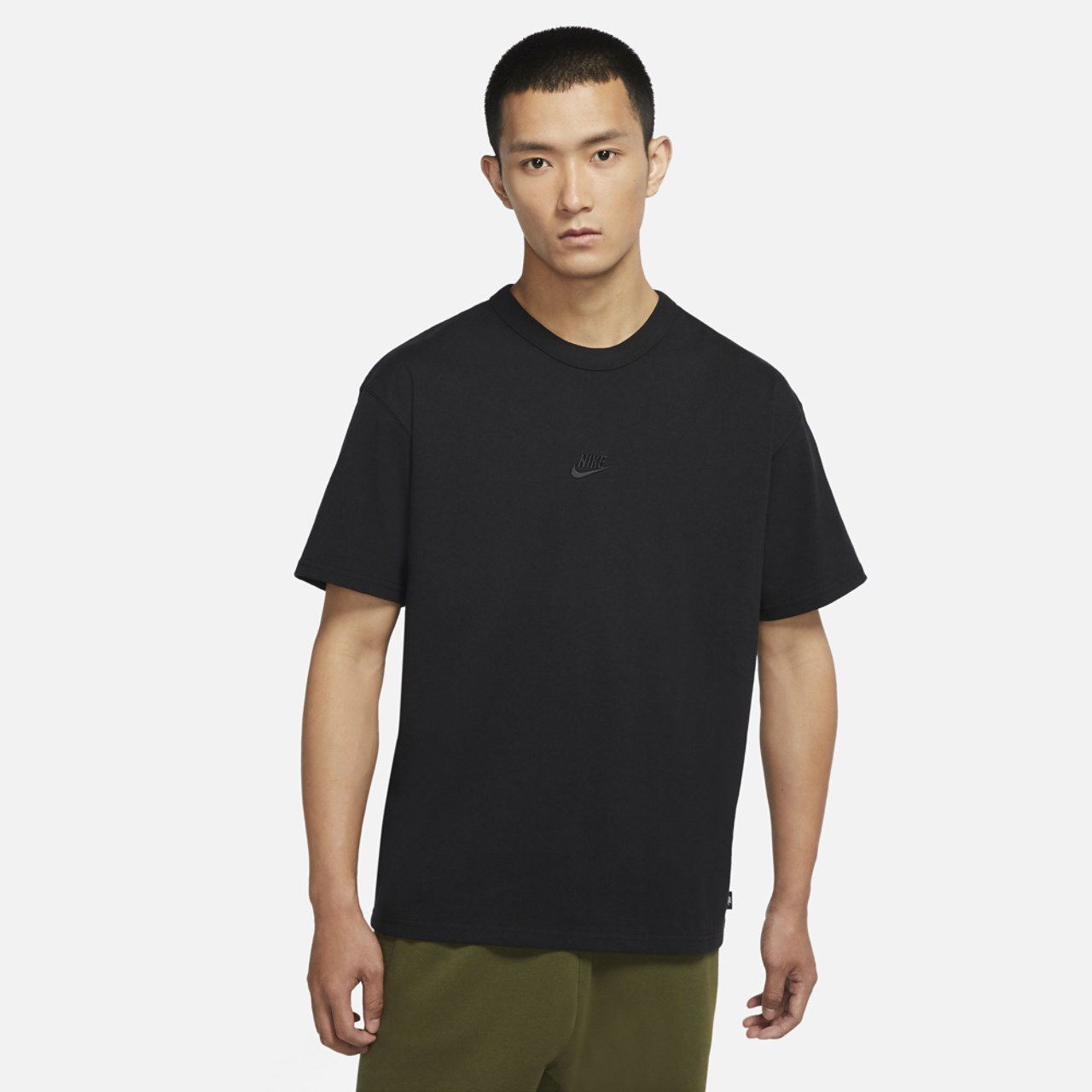 Nike NSW Premium Essentials SUST T-Shirt Image 1 of 5. Tap to open photo gallery.