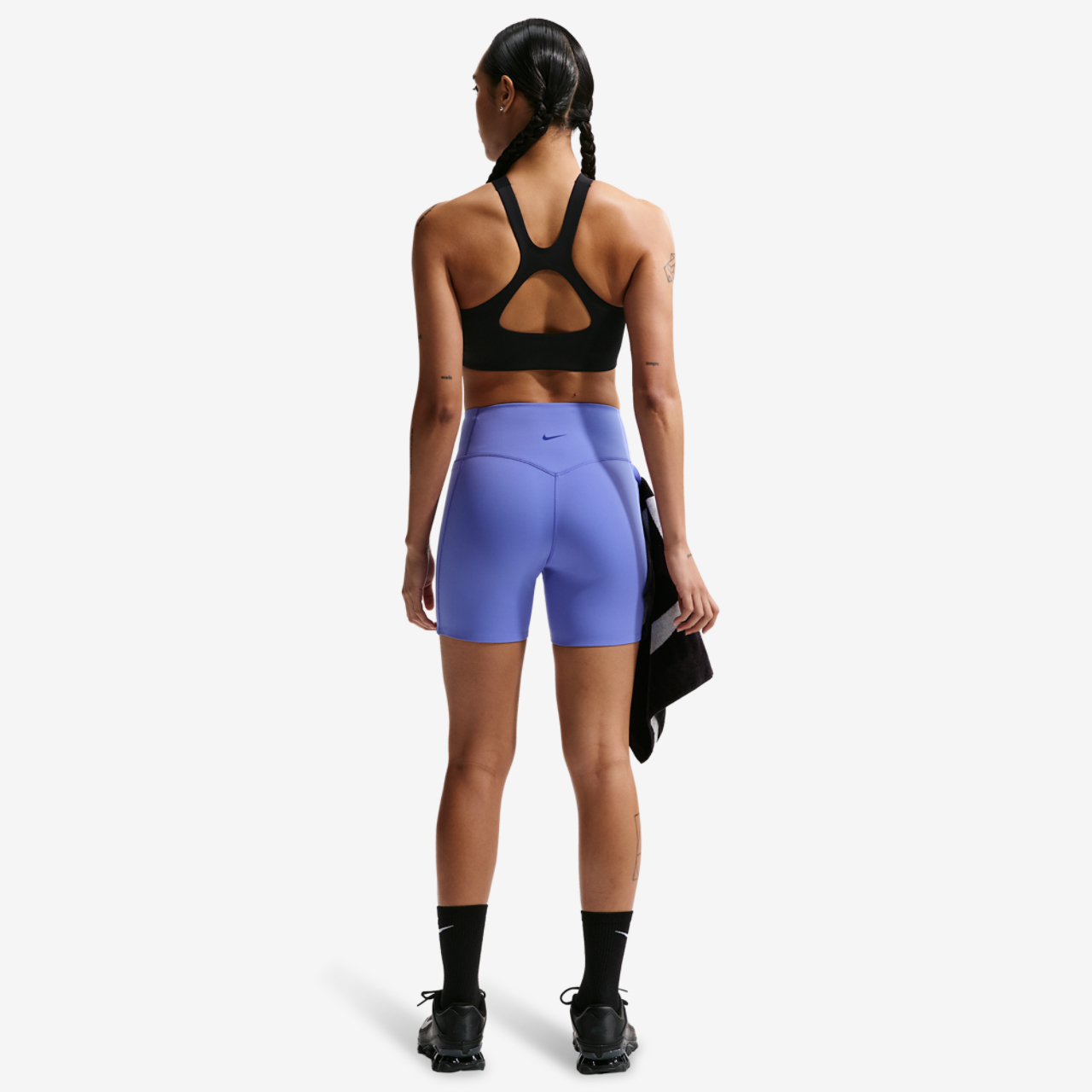 Nike Drifit Universal Mid Support Bra Image 4 of 4. Tap to open photo gallery.