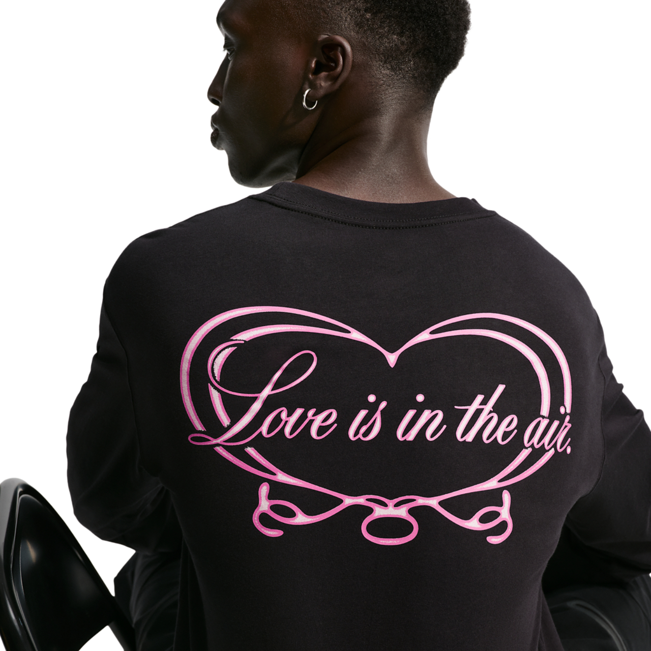 Nike NSW Vday Loose Long Sleeve Tee Image 2 of 4. Tap to open photo gallery.