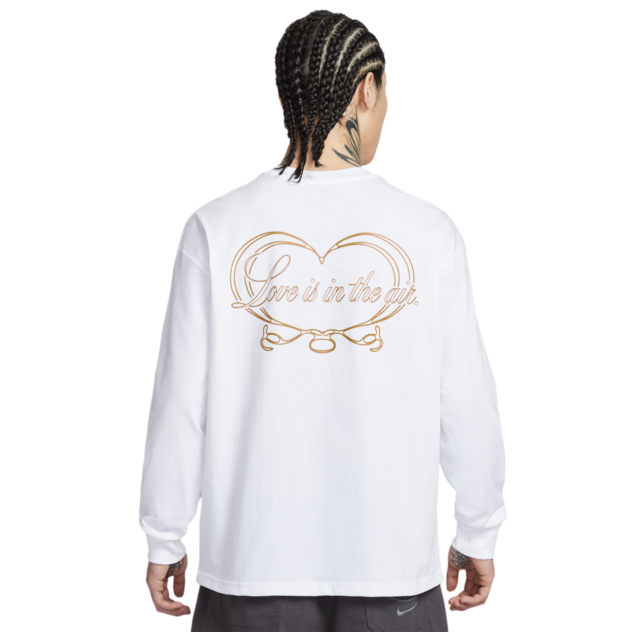 Nike NSW Vday Loose Long Sleeve Tee Image 2 of 4. Tap to open photo gallery.