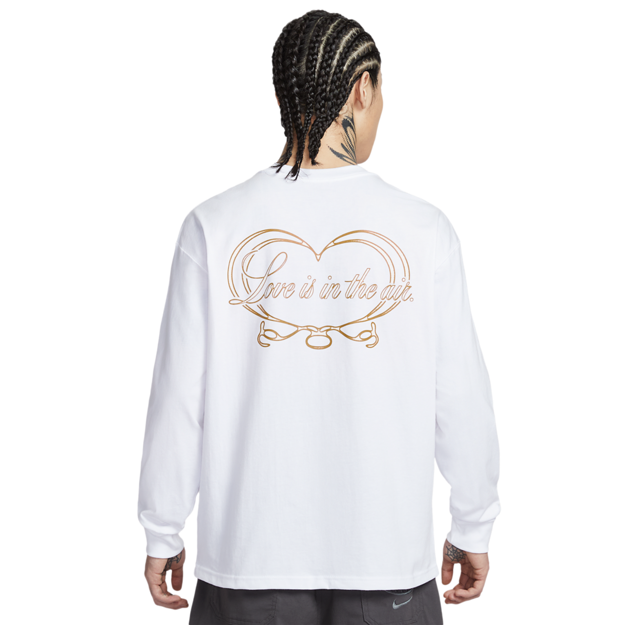 Nike NSW Vday Loose Long Sleeve Tee Image 2 of 4. Tap to open photo gallery.