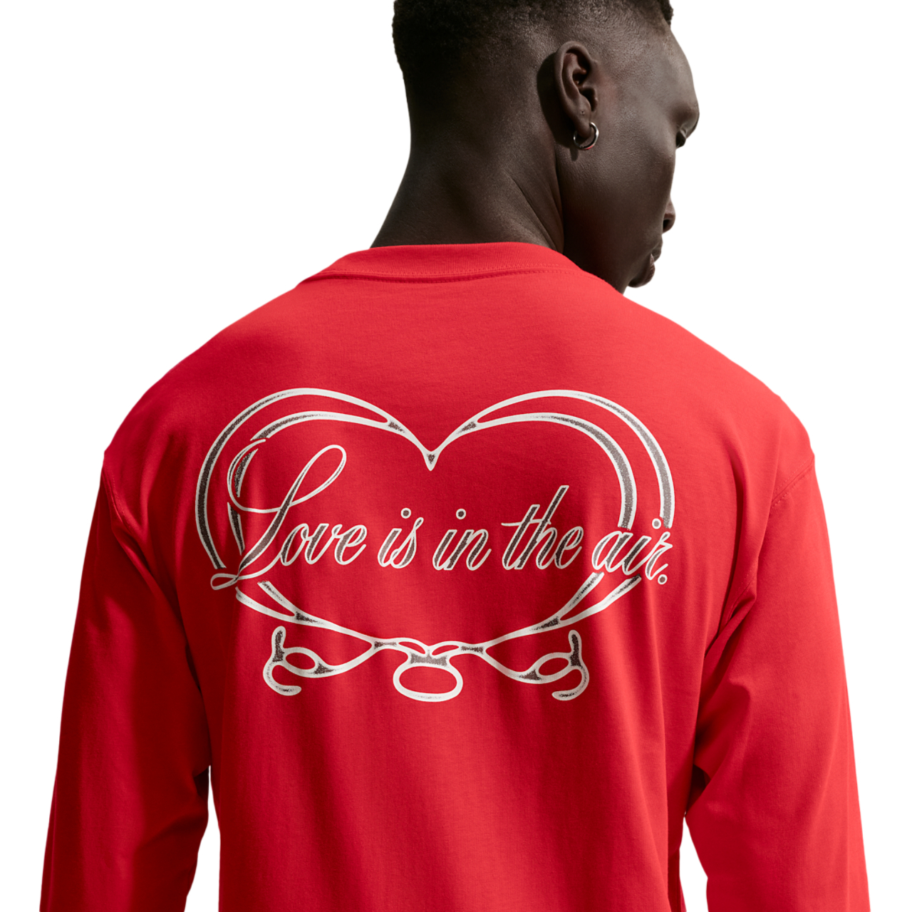 Nike NSW Vday Loose Long Sleeve Tee Image 2 of 4. Tap to open photo gallery.