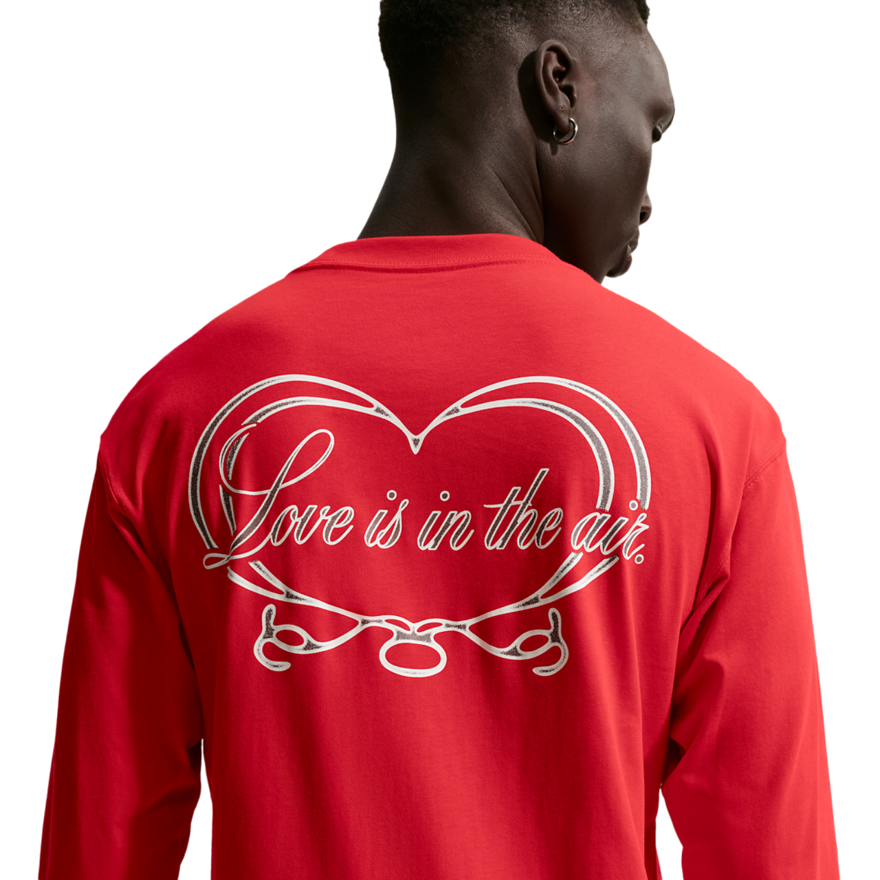 Nike NSW Vday Loose Long Sleeve Tee Image 2 of 4. Tap to open photo gallery.