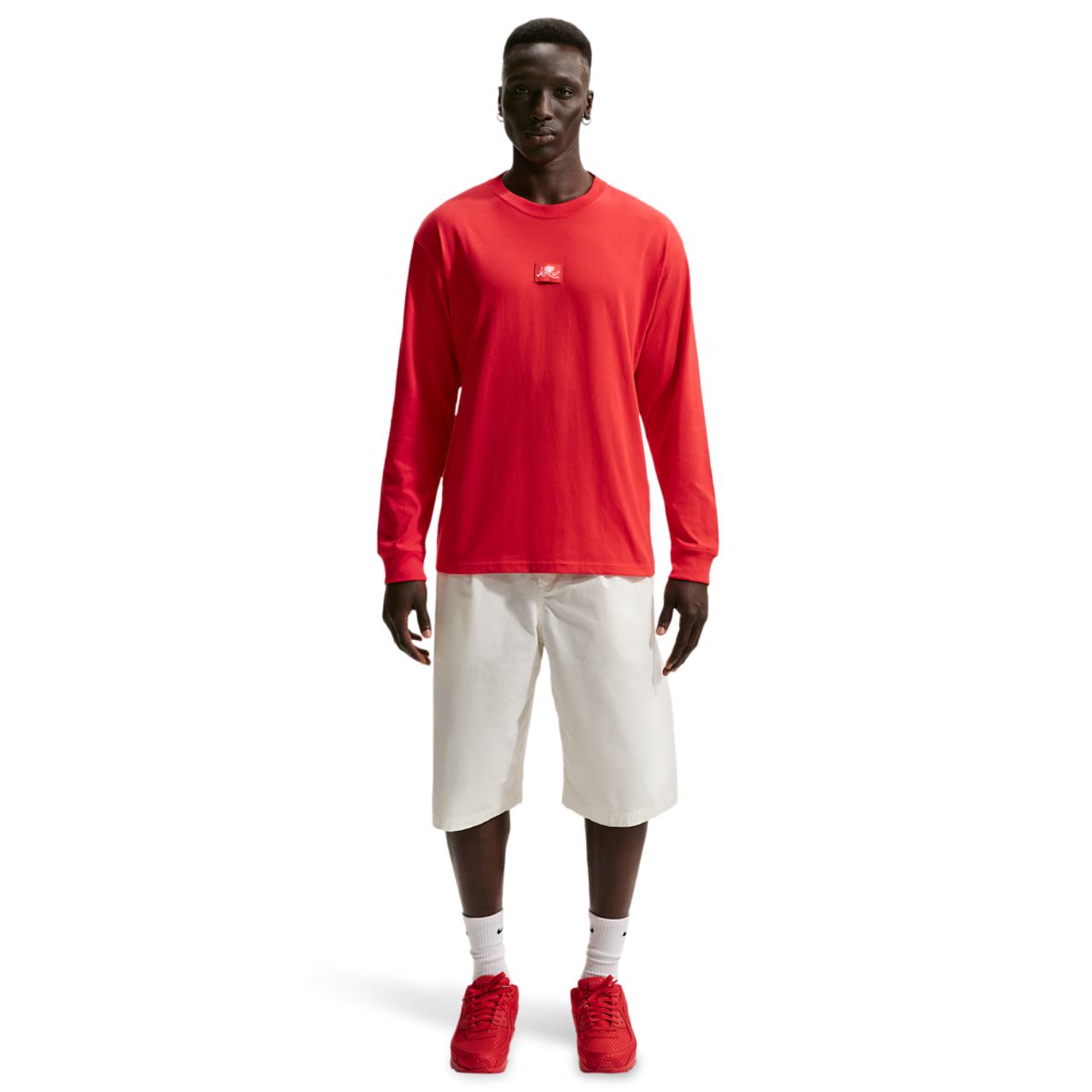 Nike NSW Vday Loose Long Sleeve Tee Image 3 of 4. Tap to open photo gallery.