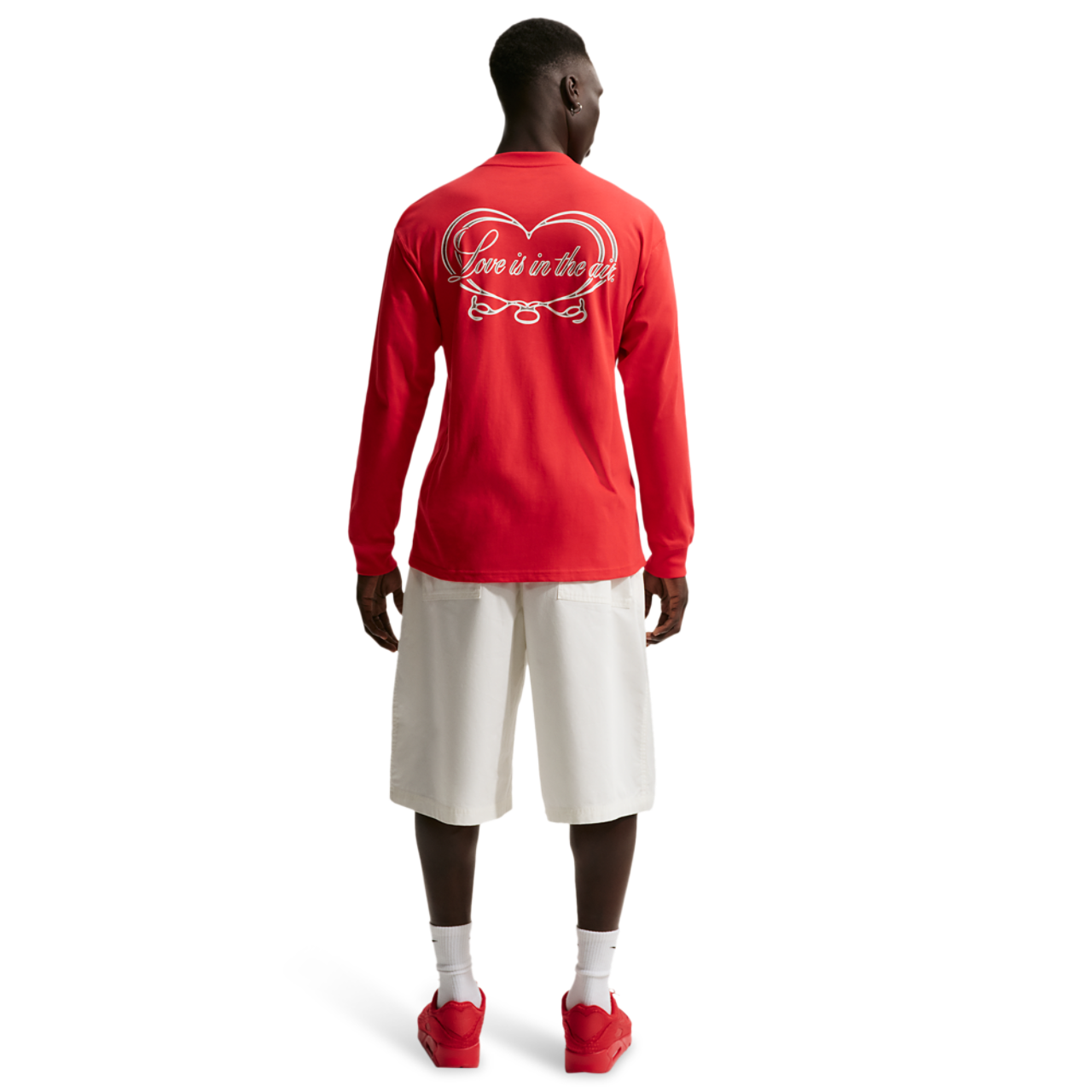 Nike NSW Vday Loose Long Sleeve Tee Image 4 of 4. Tap to open photo gallery.