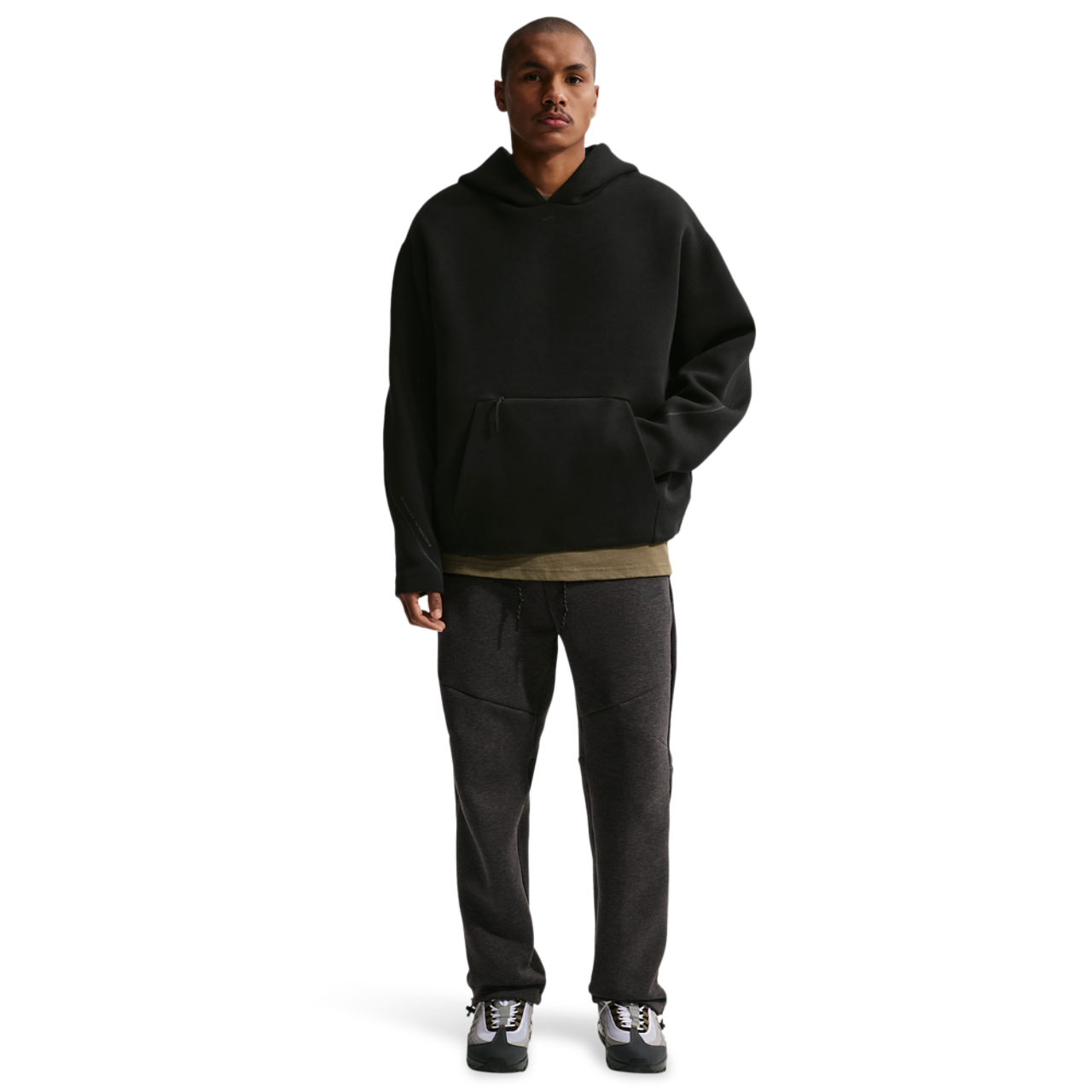 Nike Tech Ergo Pullover Hoodie Image 3 of 4. Tap to open photo gallery.