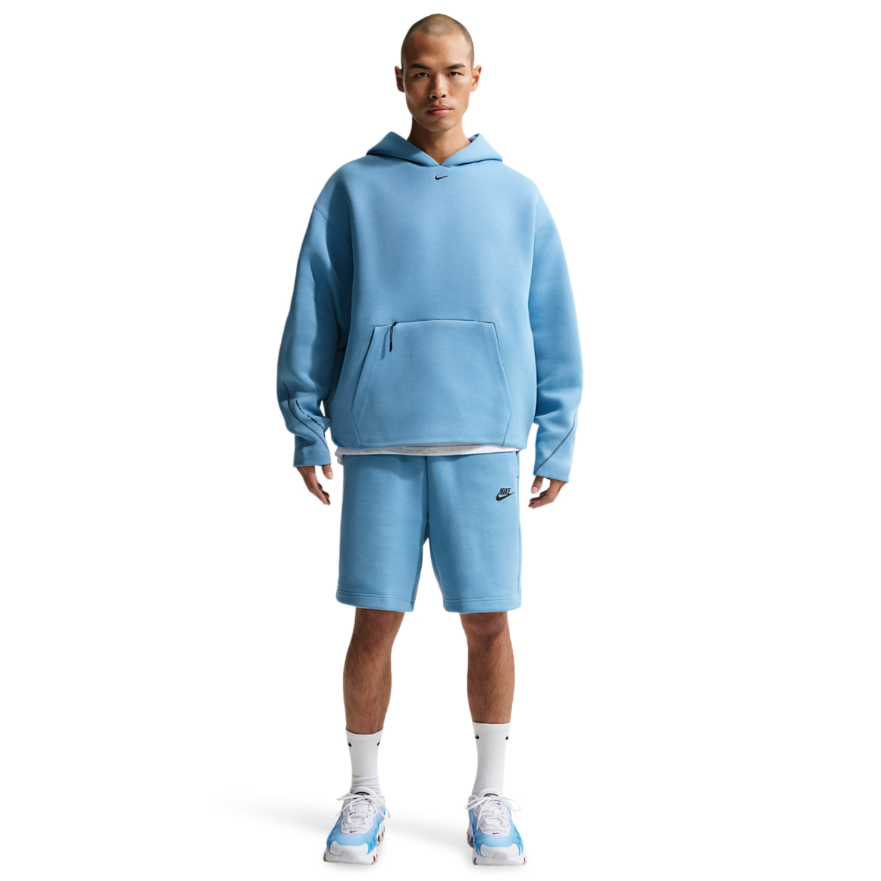 Nike Tech Ergo Pullover Hoodie Image 3 of 4. Tap to open photo gallery.