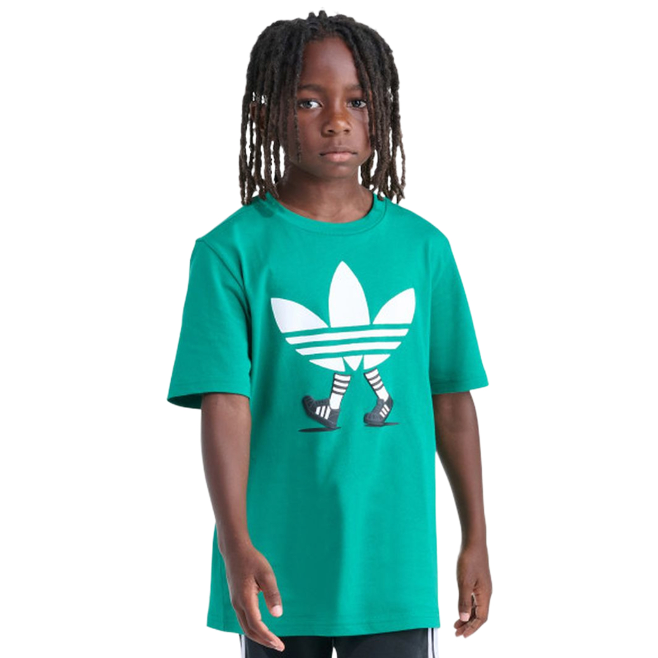 adidas Superstar Trefoil T-Shirt Image 1 of 4. Tap to open photo gallery.
