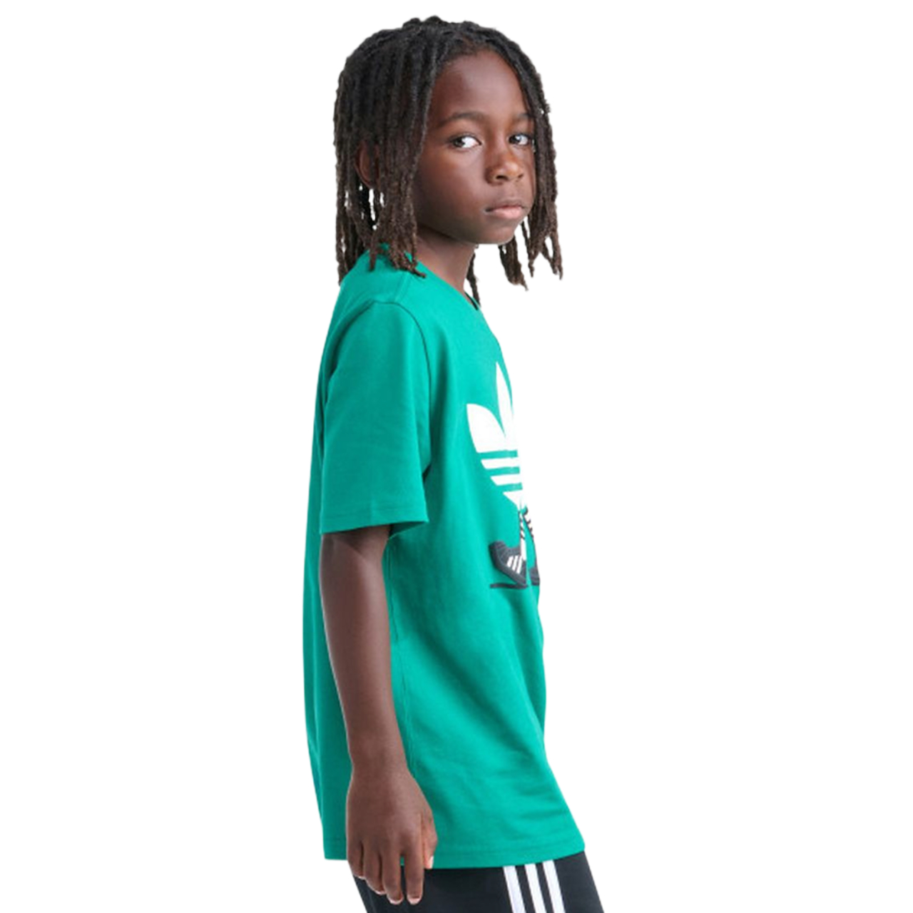 adidas Superstar Trefoil T-Shirt Image 3 of 4. Tap to open photo gallery.