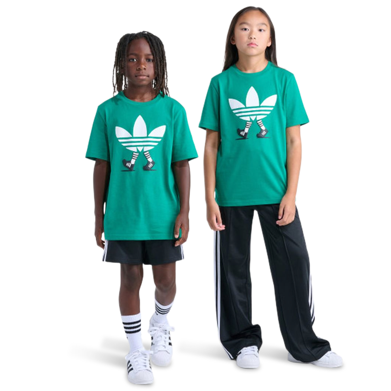 adidas Superstar Trefoil T-Shirt Image 4 of 4. Tap to open photo gallery.