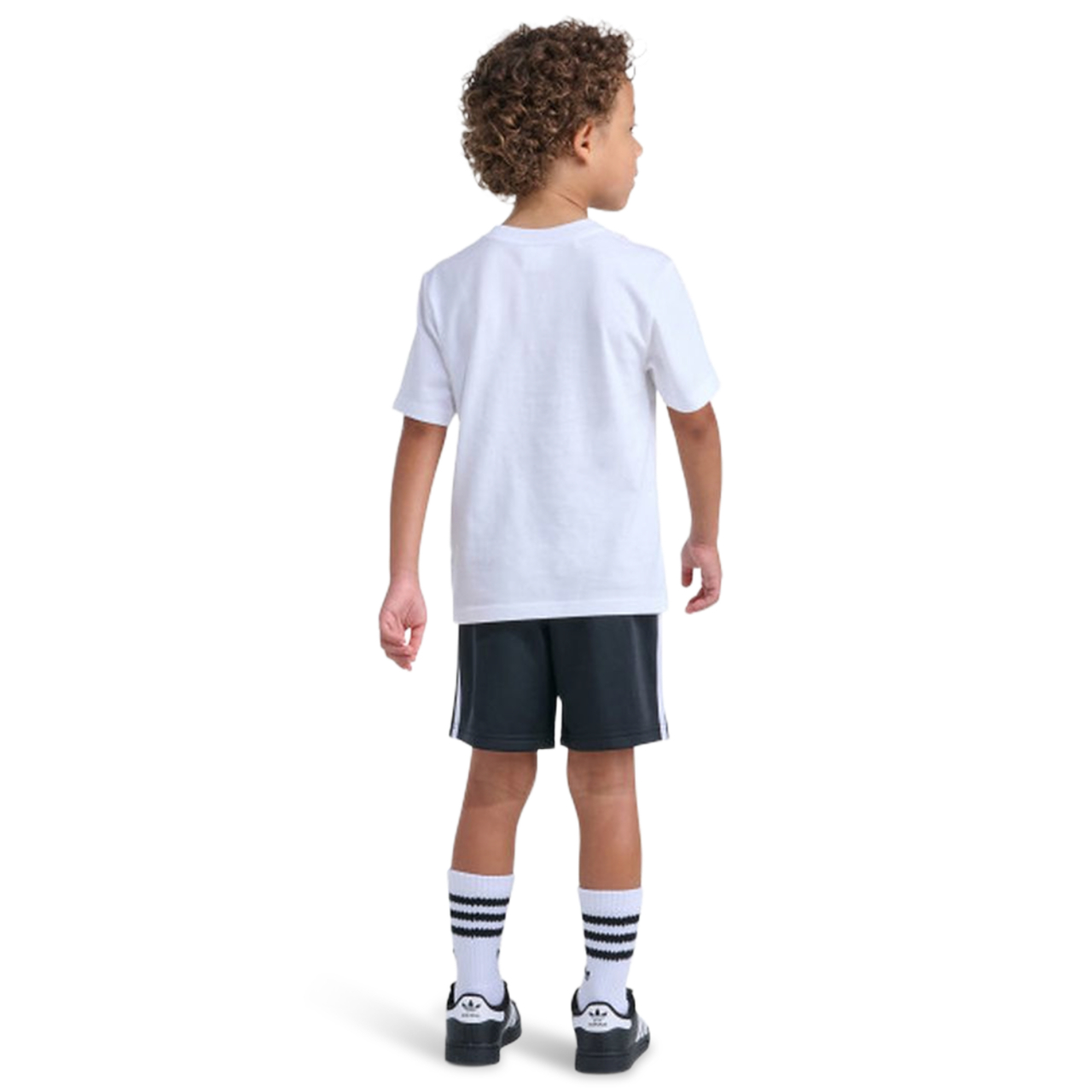 adidas GFX Tee Firebird Short Set Image 2 of 4. Tap to open photo gallery.