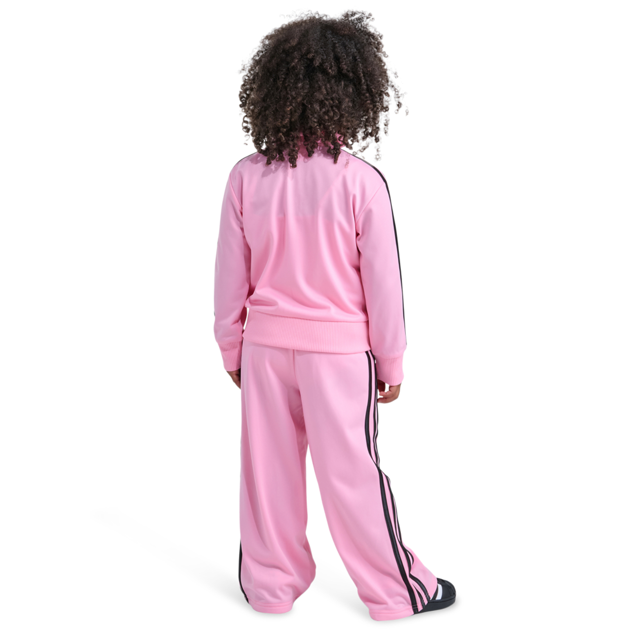adidas Firebird Jacket Wide Leg Pants Set Image 2 of 5. Tap to open photo gallery.