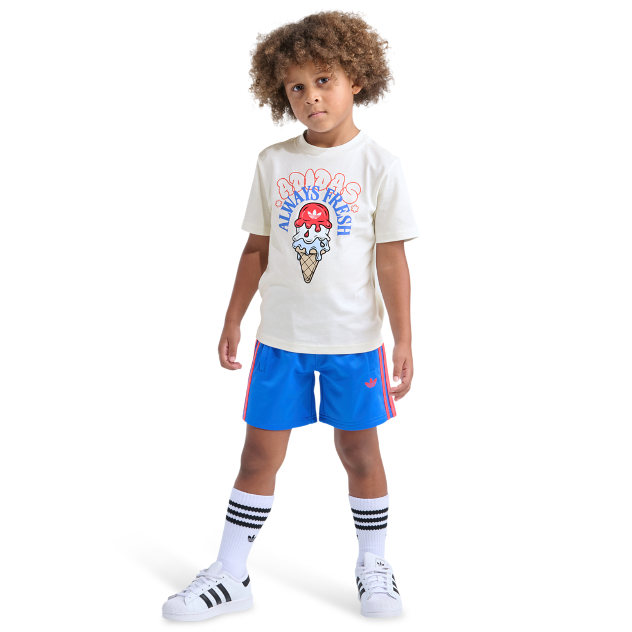 adidas Ice Cream Shorts Set Image 1 of 5. Tap to open photo gallery.