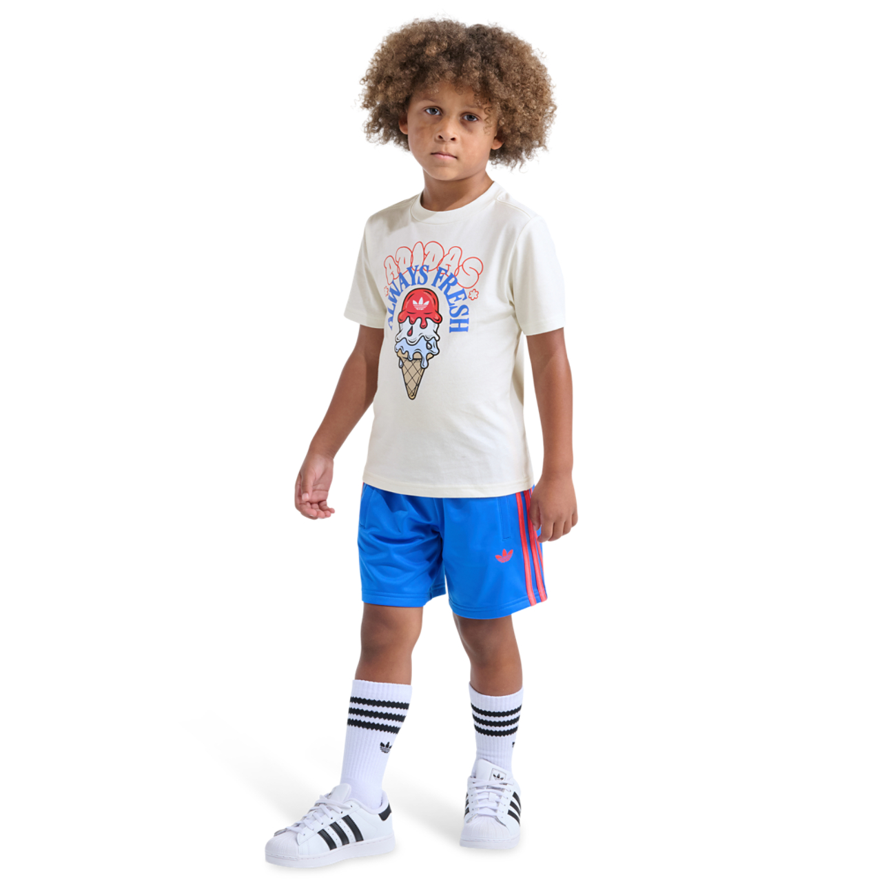 adidas Ice Cream Shorts Set Image 4 of 5. Tap to open photo gallery.