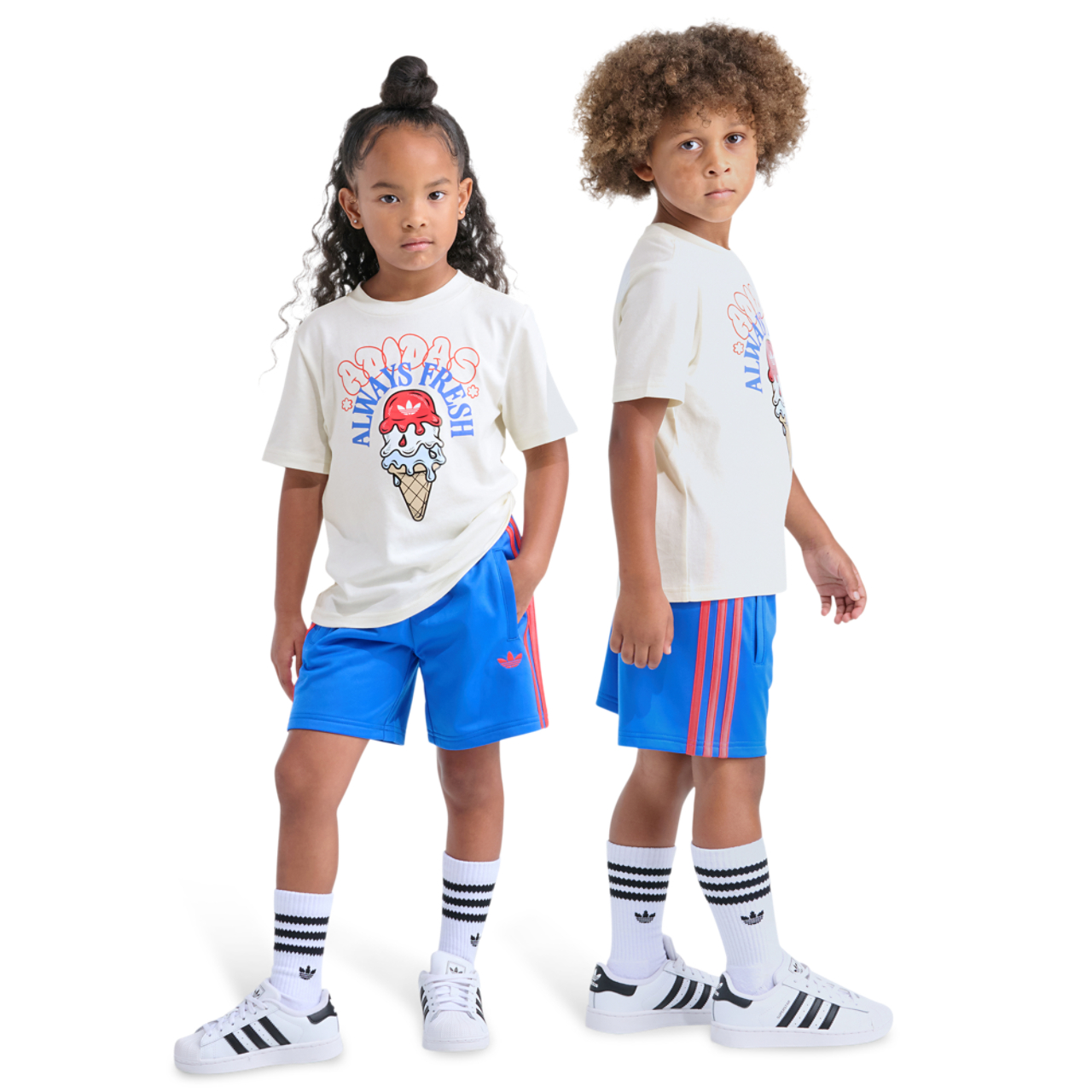 adidas Ice Cream Shorts Set Image 5 of 5. Tap to open photo gallery.