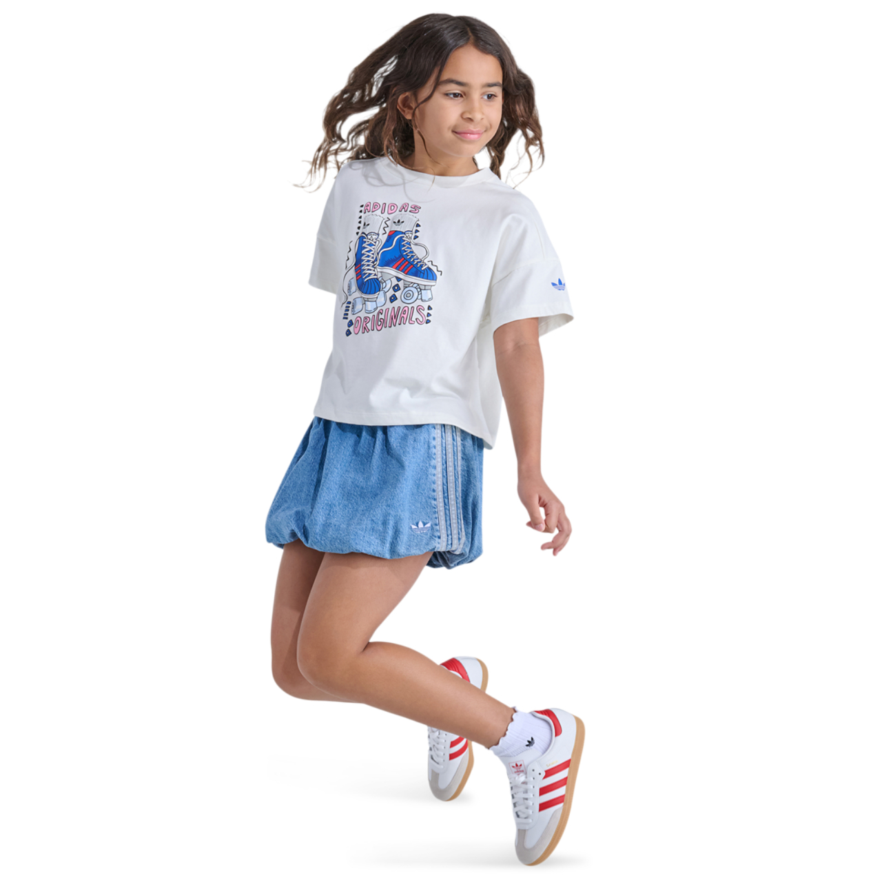 adidas Denim Skort Image 4 of 4. Tap to open photo gallery.
