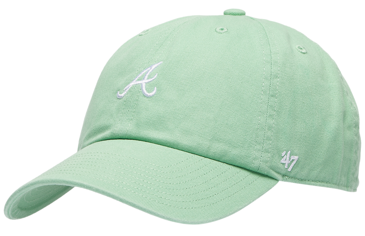 47 Brand Braves Base Runner Ballpark 47 Clean Up Cap Image 1 of 5. Tap to open photo gallery.
