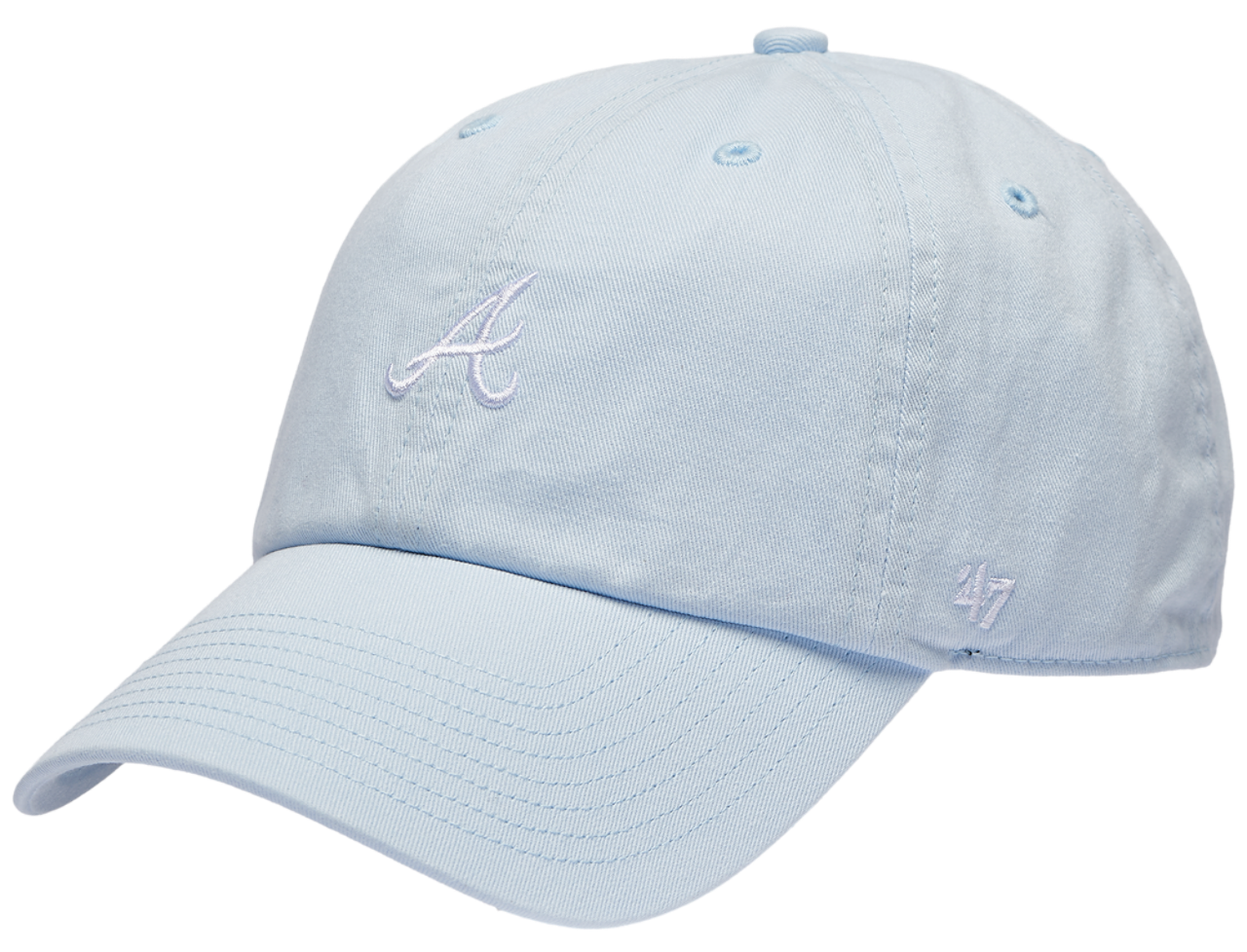47 Brand Braves Base Runner Ballpark 47 Clean Up Cap Image 1 of 5. Tap to open photo gallery.
