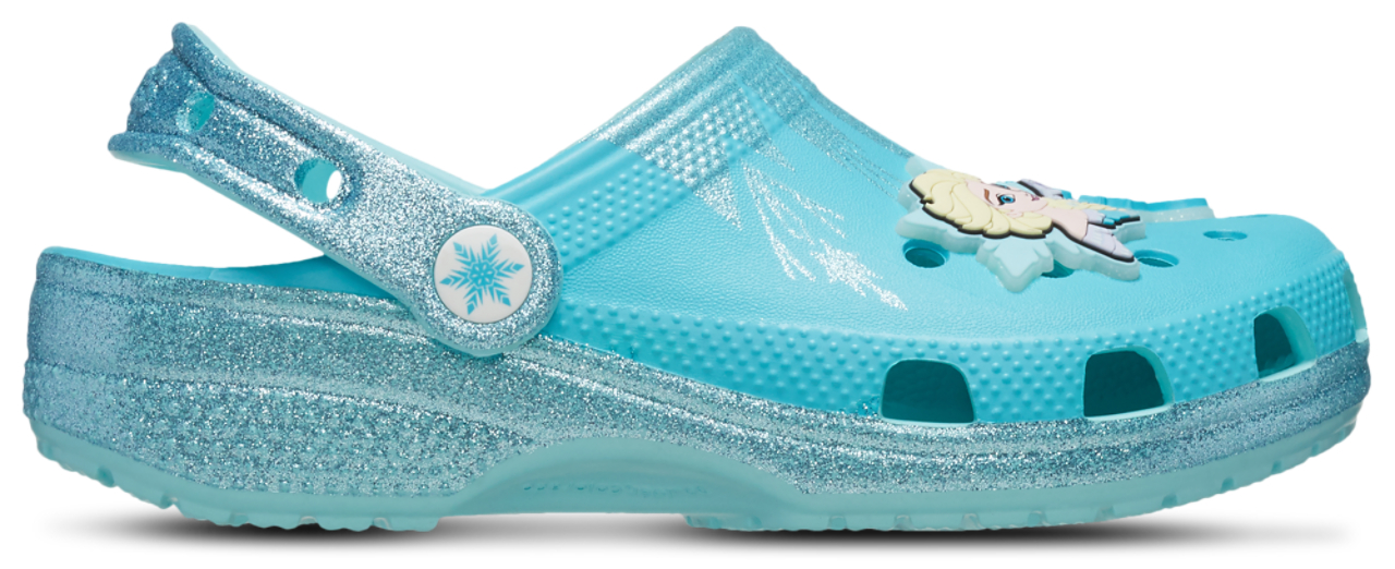 Crocs Frozen Elsa Classic Clogs Image 1 of 6. Tap to open photo gallery.
