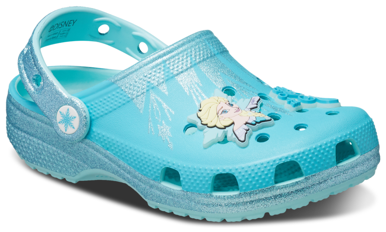 Crocs Frozen Elsa Classic Clogs Image 6 of 6. Tap to open photo gallery.