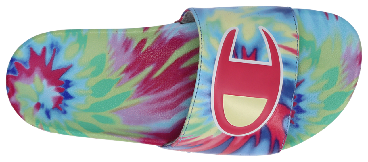 Champion Tie Dye Slide  Image 5 of 6. Tap to open photo gallery.