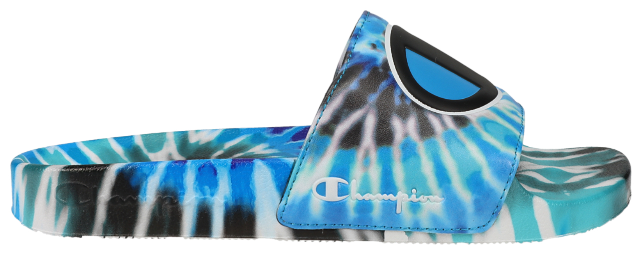 Champion IPO Tie Dye Slides Image 1 of 5. Tap to open photo gallery.