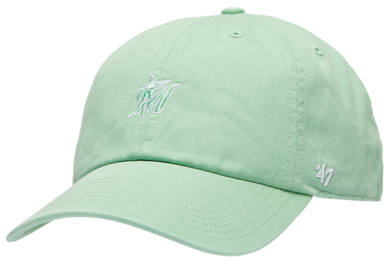 47 Brand Marlins Base Runner Ballpark 47 Clean Up Cap Image 1 of 5. Tap to open photo gallery.
