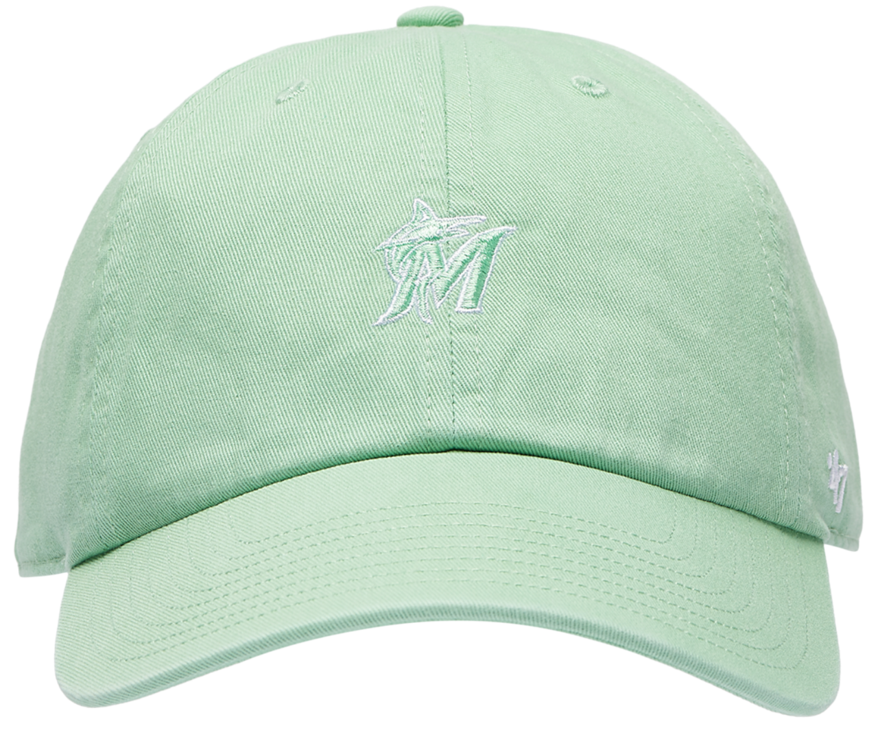 47 Brand Marlins Base Runner Ballpark 47 Clean Up Cap Image 2 of 5. Tap to open photo gallery.