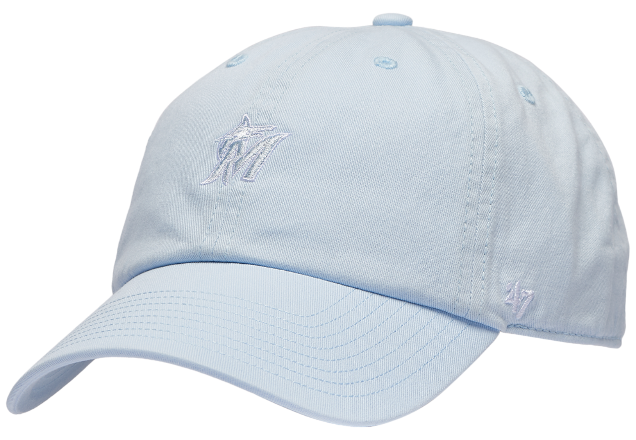 47 Brand Marlins Base Runner Ballpark 47 Clean Up Cap Image 1 of 5. Tap to open photo gallery.