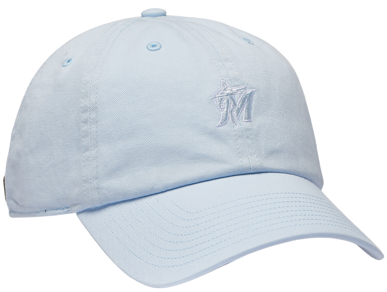 47 Brand Marlins Base Runner Ballpark 47 Clean Up Cap Image 3 of 5. Tap to open photo gallery.