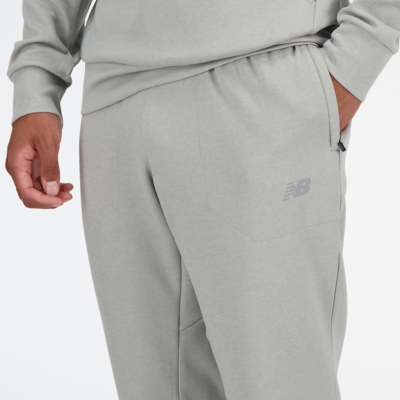 New Balance Tech Knit Pants Image 4 of 4. Tap to open photo gallery.