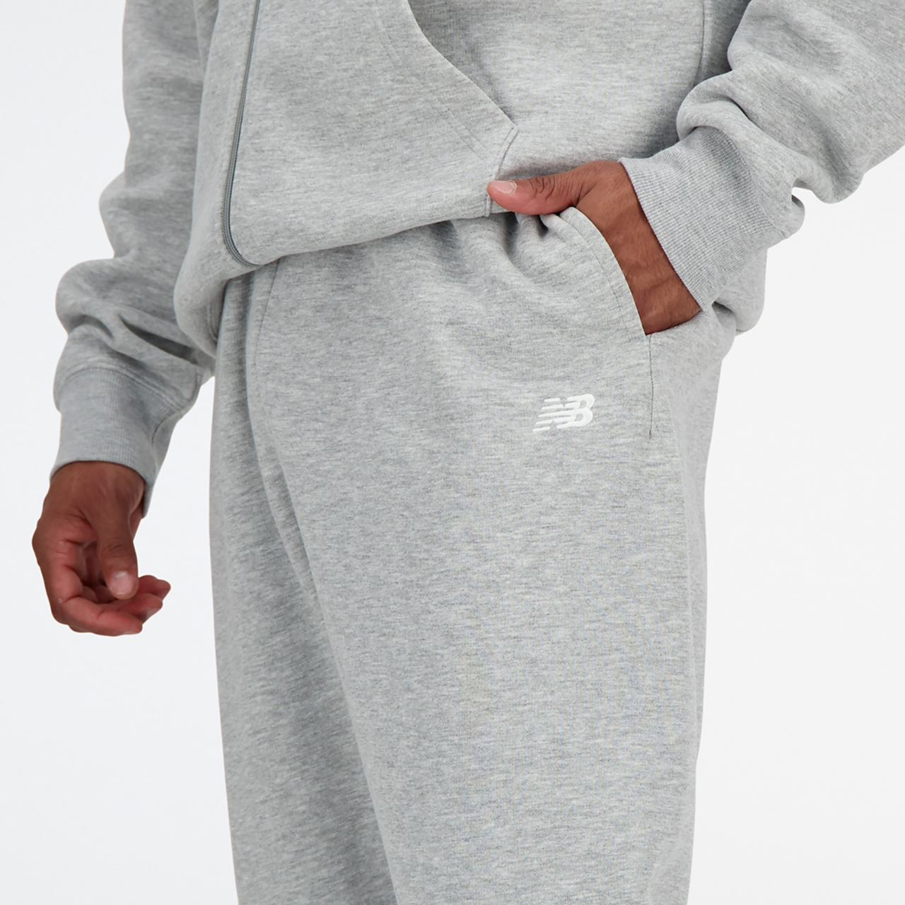 New Balance Sport Essentials Fleece Joggers Image 4 of 4. Tap to open photo gallery.