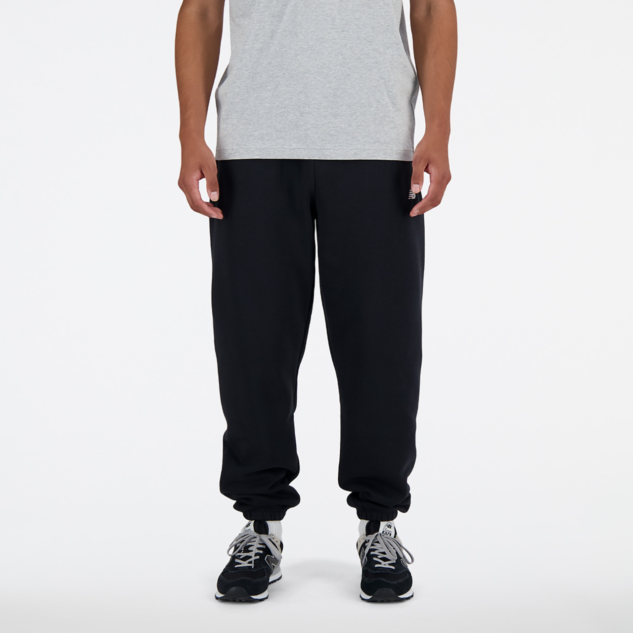 New Balance Sport Essentials Fleece Joggers Image 1 of 4. Tap to open photo gallery.