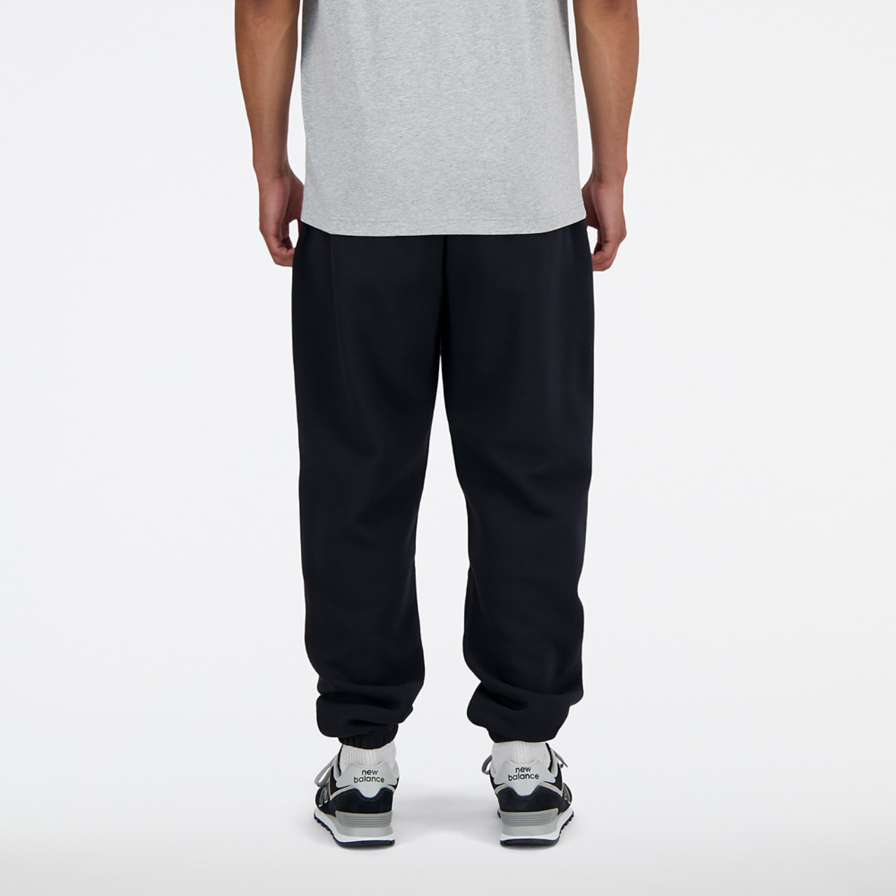 New Balance Sport Essentials Fleece Joggers Image 2 of 4. Tap to open photo gallery.